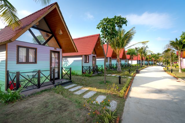 nízké bungalovy